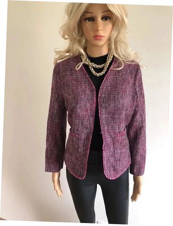 Veste courte chamarrée 123 taille 38 jamais portée