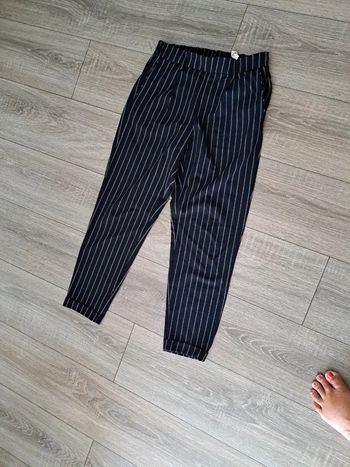 Pantalon a rayures taille 36