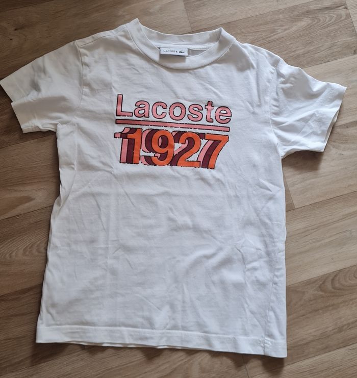 T-shirt lacoste - photo numéro 2