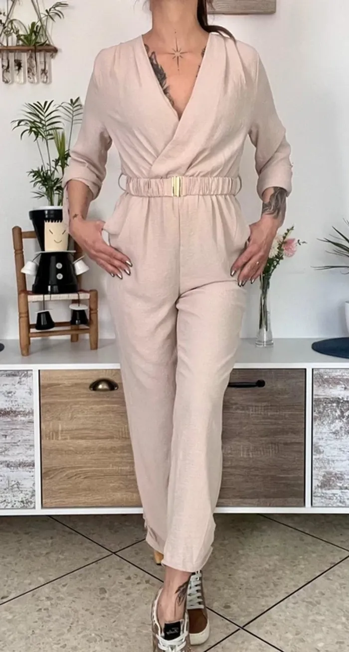 SOLDE Combinaison légère avec ceinture taille S - Miss J - neuf