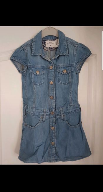 Robe en jean enfant fille 4-5 ans