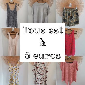Tous est à euros taille s