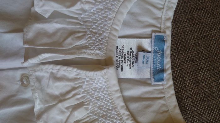 Blouse grand col Jacadi - photo numéro 3