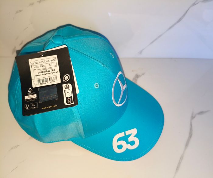 Casquette officielle Mercedes George Russell - photo numéro 2