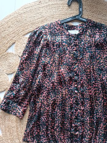 Chemisier motif tacheté Taille S Grace et Mila En très bon état