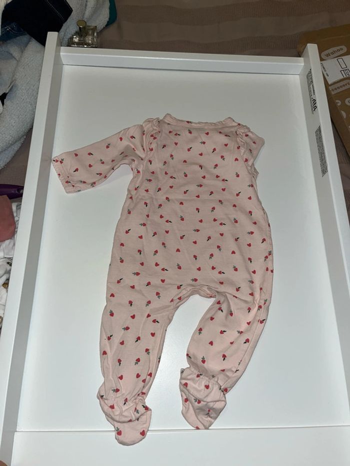 Pyjama Coton Rose TAO 9 mois 71cm - photo numéro 4