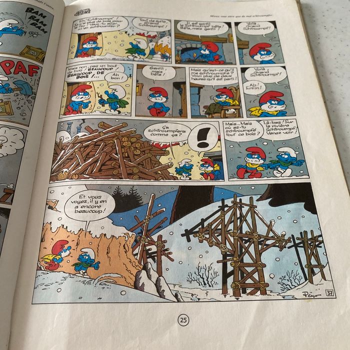 Bd histoires des schtroumpfs - photo numéro 2