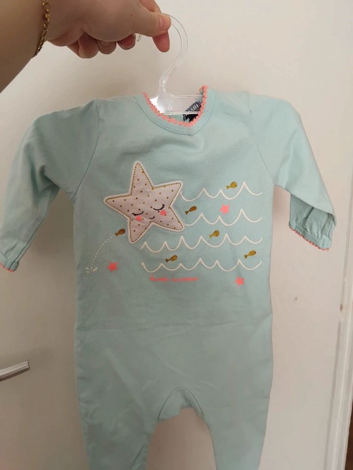 Pyjamas léger fille 6mois - photo numéro 4