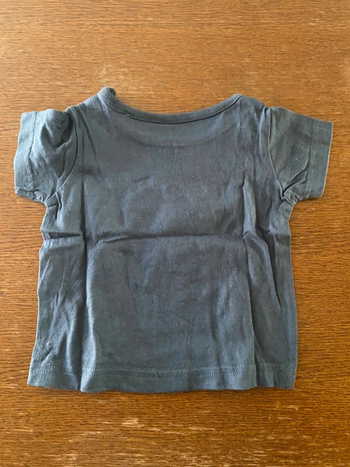 T-shirt bleu alligator - photo numéro 3