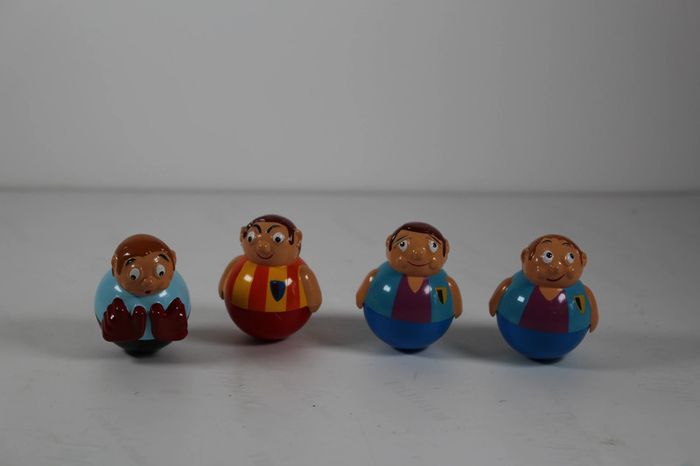 Kinder Bonhomme Quille Lot de 4