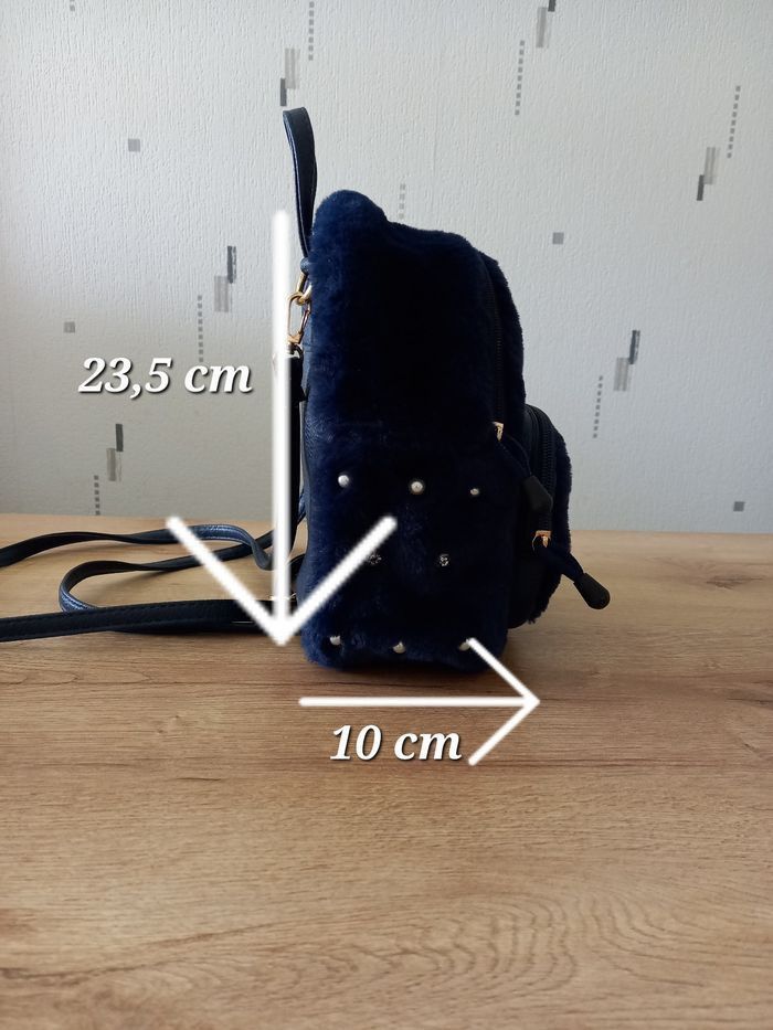 Sac à dos " matière peluche " - photo numéro 8