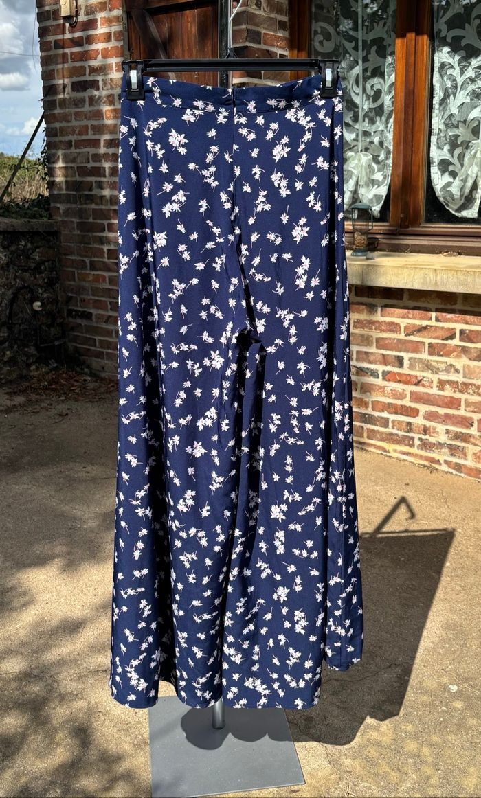 👖Pantalon à jambes larges imprimé floral – Taille 38 • SHEIN - photo numéro 3