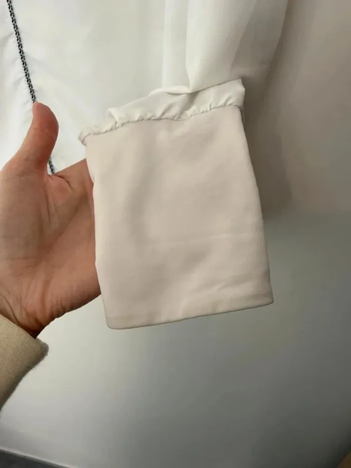 Veste de runing Asics femme blanche taille XL parfait état - photo numéro 5