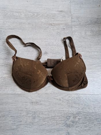 Soutien-gorge Etam push up kaki 85A