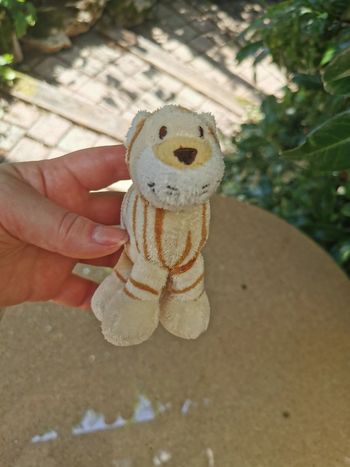 Tigre blanc petite peluche