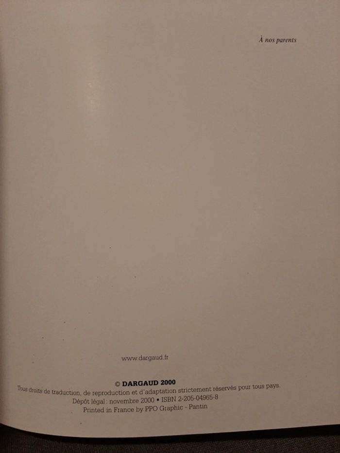 Blacksad T1 EO en français - exemplaire de bibliothèque - photo numéro 5