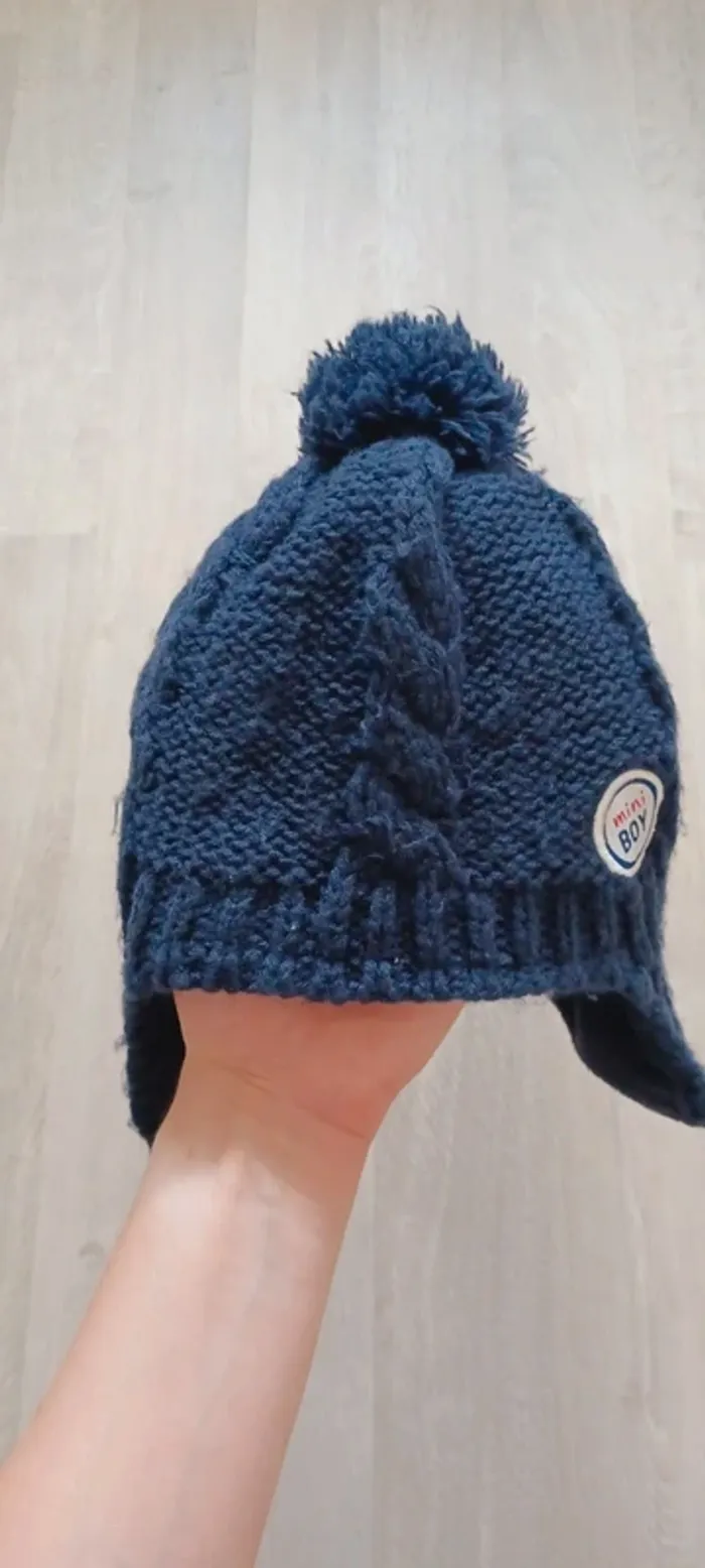 Bonnet péruvien bébé taille 6-12 mois - photo numéro 4