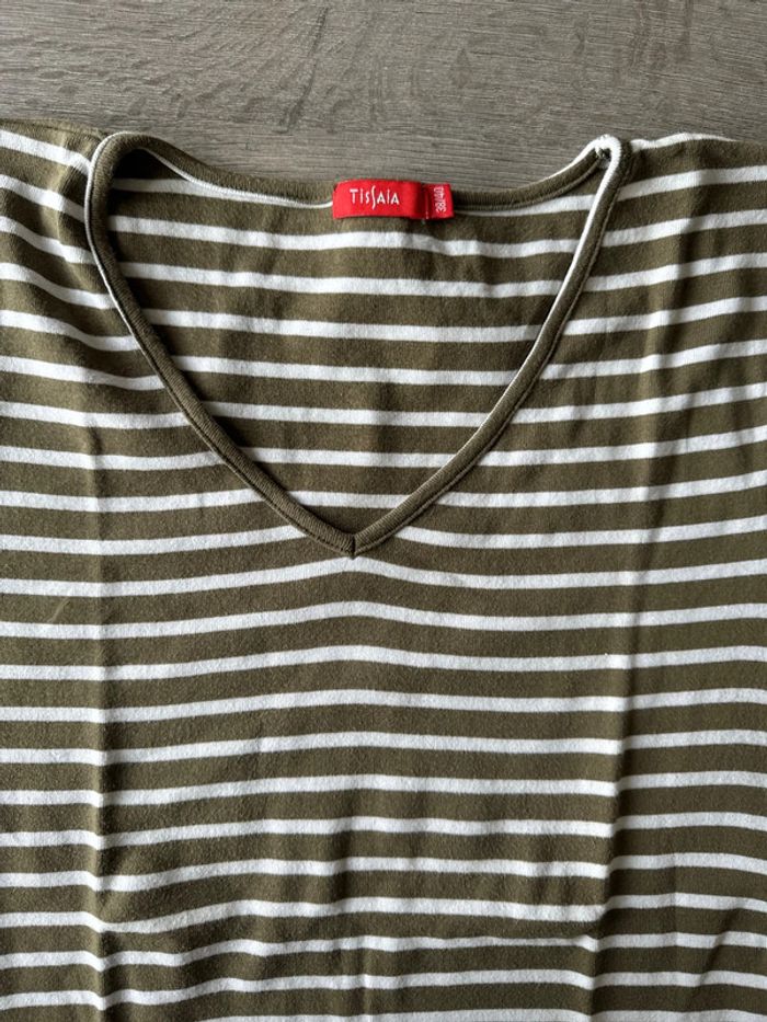 TEE shirt manches courtes 38/40 tissaia - photo numéro 2