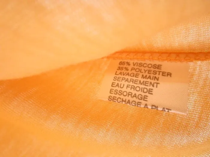 T-shirt orange brodé vintage 42 TBE - photo numéro 10