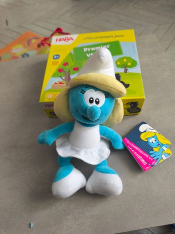 Peluche schtroumpfette