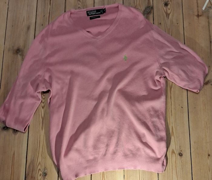 Pull en V POLO by Ralph Lauren - Taille M - photo numéro 4