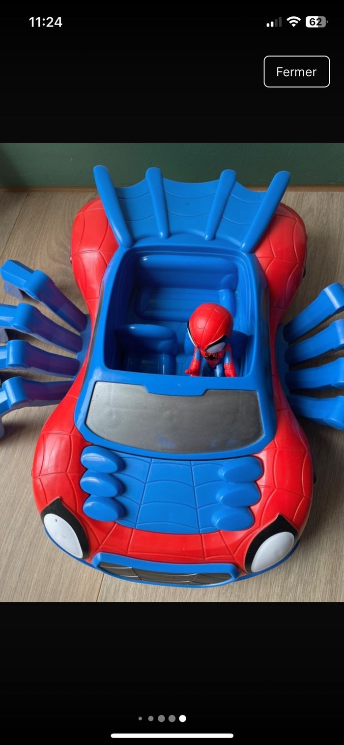 Voiture et figurine Spiderman - photo numéro 7
