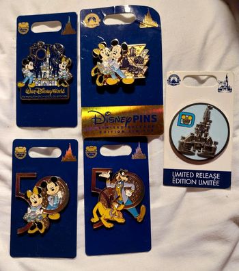 Pins Disney 50 ans de walt disney world wdw