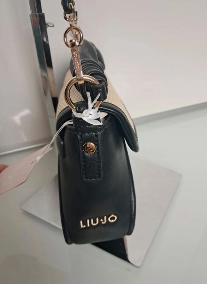 Liu Jo sac à main bandoulière été beige rafia neuf - photo numéro 7
