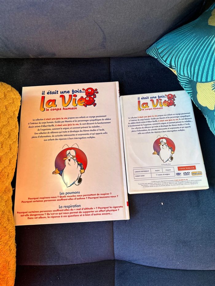 Livre et dvd numéro 2 collection la vie le corps humain - photo numéro 4