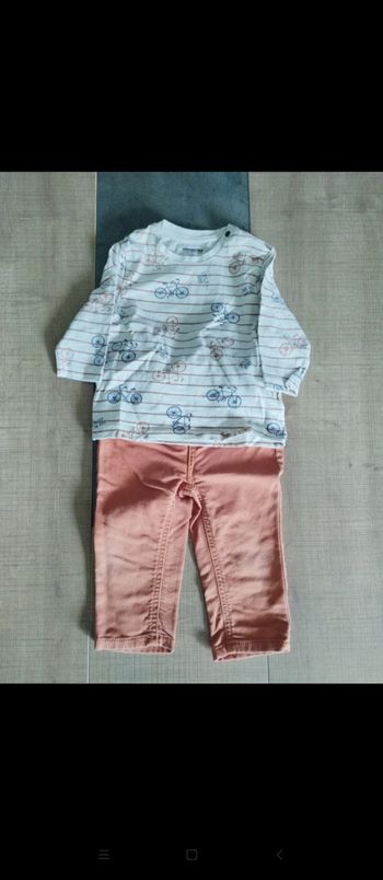 Ensemble bébé garçon 12 mois