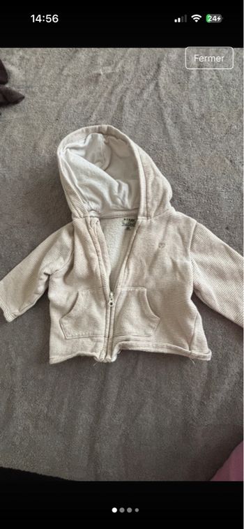 Gilet oreille d’ours 