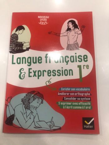Langue française et expression 1ere Hatier Neuf