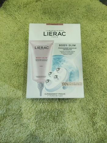 Body slim programme minceur cryoactif lierac