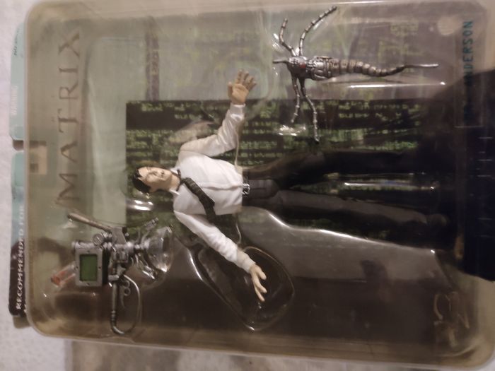 The Matrix Action Figure Mr. Anderson(Closed Mouth)