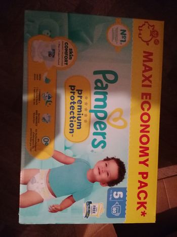 Couches pampers taille 5