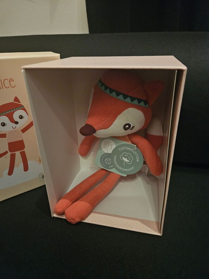 Doudou Alice renarde Lilliputiens