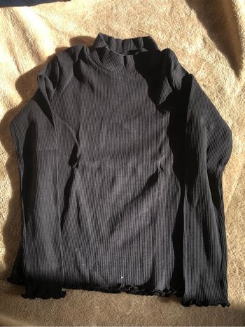 T-shirt manches longues noir
