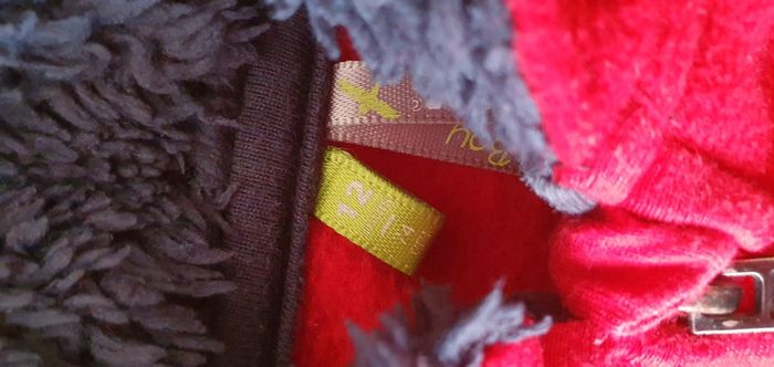 Gilet polaire avec Capuche 12mois garçon 74cm - photo numéro 2