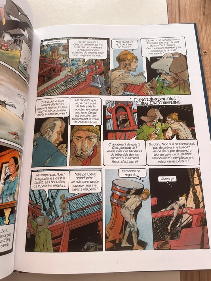 Bande-dessinée Les passagers du vent « La fille sous la dunette » - photo numéro 5