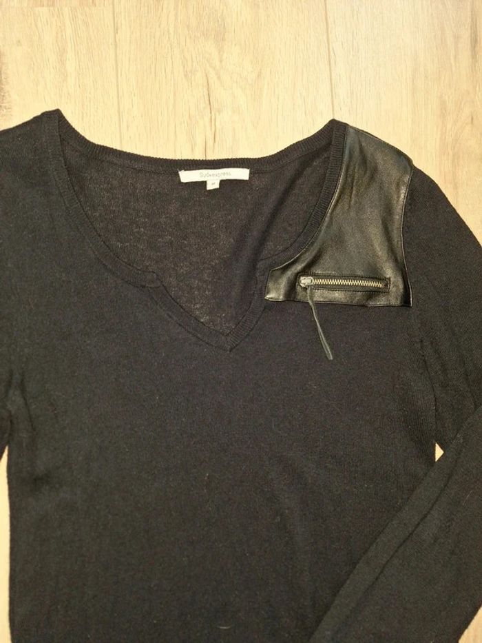 Robe pull Sud Express M marine - photo numéro 2