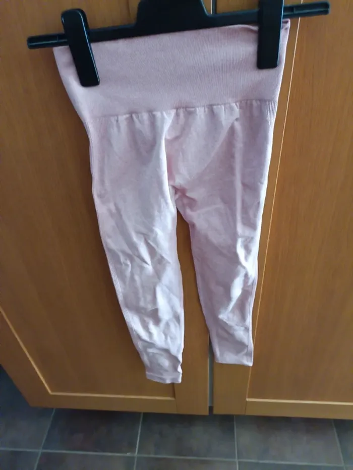 Legging fille rose
