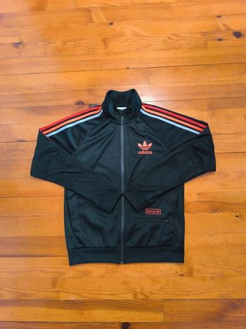 Veste Adidas - Chile 20 - Noir/Rouge/Abricot - Logo brodé - Taille S
