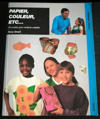 Livre d'activité Papier couleur etc