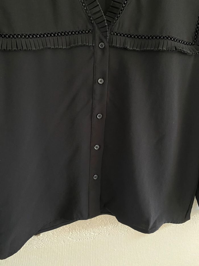 Chemisier claudie pierlot noir - photo numéro 4