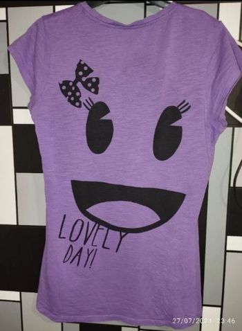 T shirt smiley
