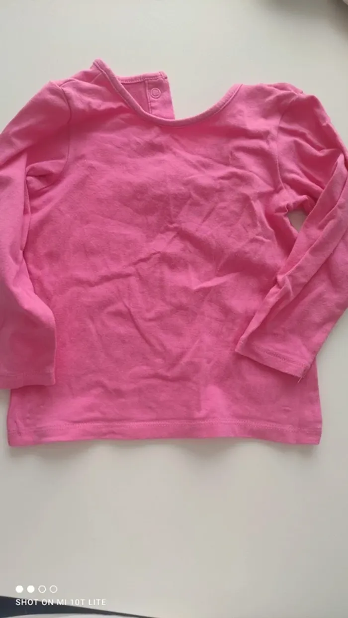 Tee shirt rose H&M