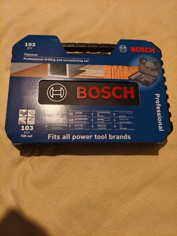 Accessoires Bosch 103 pièces Jeu de forets et d'embouts