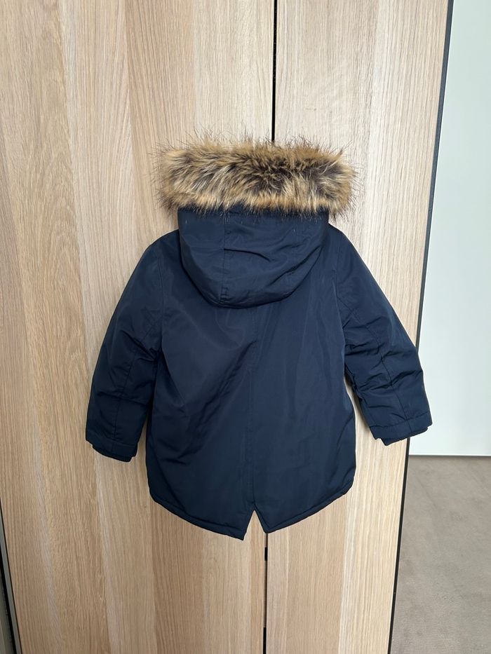 Monoprix Kids - Parka bleu marine - 3 ans - photo numéro 2