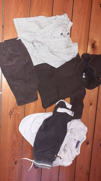 Lot 2 ensembles 3 mois 60 cm