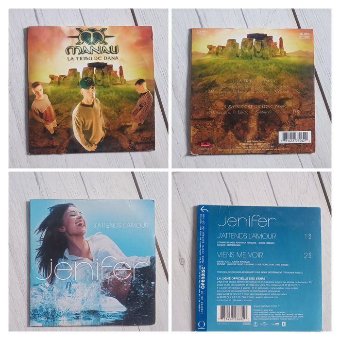 🎵 Lot de 15 CD 2 titres 🎵 - photo numéro 9